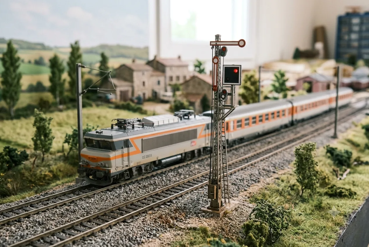 Signalisation ferroviaire sur un réseau HO époque IV