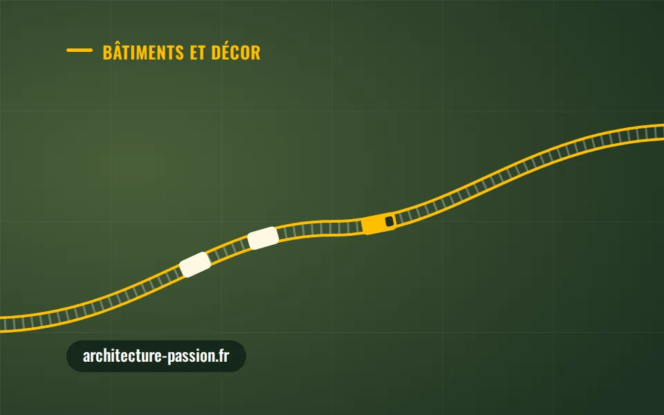 Architecture et Passion : Bâtiments ferroviaires en kit carton et bois