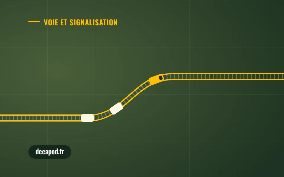 Decapod : Caténaire, signalisation, décor et peintures