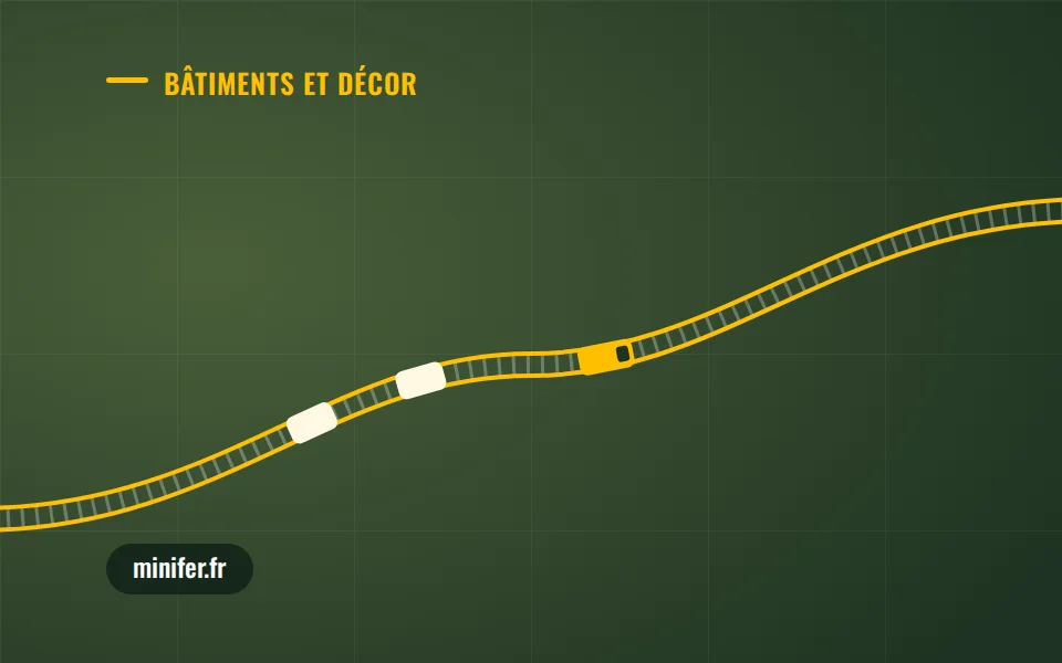 Minifer : Maisons, gares et commerces en kit carton-bois
