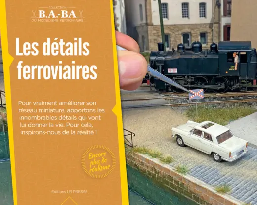 Couverture de B.A.-BA vol. 22, Les détails ferroviaires
