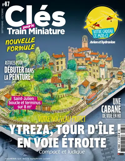 Couverture du numéro 87 de Clés pour le train miniature