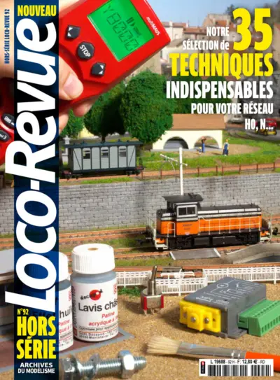 Couverture de Loco-Revue hors-série n° 92, 35 techniques indispensables pour votre réseau