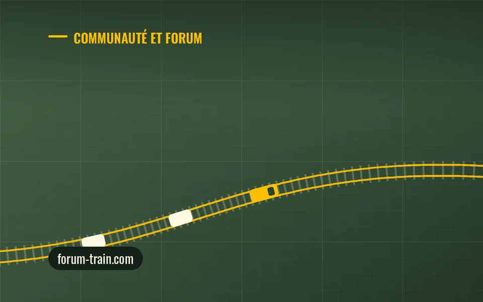 Visuel du site Forum Train, communauté et forum